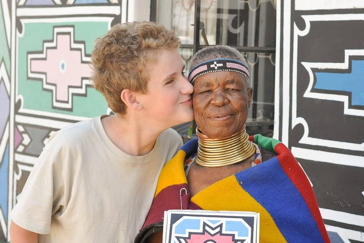 Gogo Esther Mahlangu and Sam